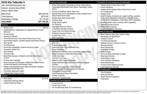 Photos of 2020 Kia Telluride S for sale in Westfield, IN at Indy Auto Man - Westfield