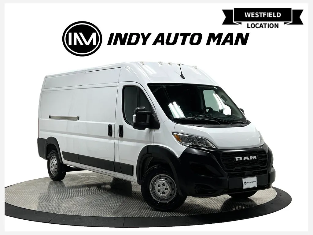 White 2023 Ram ProMaster 2500 High Roof for sale in Westfield, IN