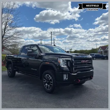 Black 2021 GMC Sierra 2500HD AT4 for sale in Westfield, IN
