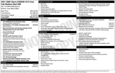 Photos of 2021 GMC Sierra 2500HD AT4 for sale in Westfield, IN at Indy Auto Man - Westfield