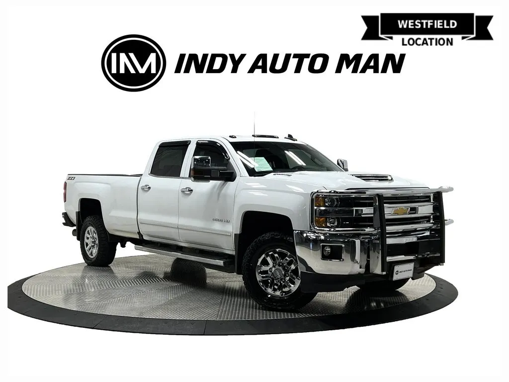 White 2019 Chevrolet Silverado 3500 HD LTZ for sale in Westfield, IN