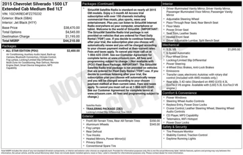 Photos of 2015 Chevrolet Silverado 1500 LT LT1 for sale in Westfield, IN at Indy Auto Man - Westfield