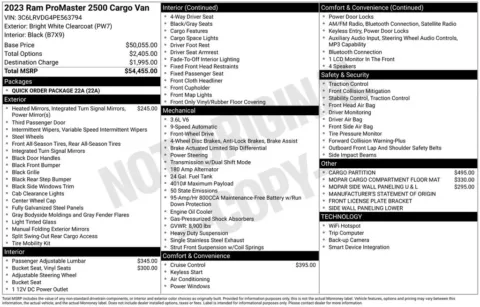 Photos of 2023 Ram ProMaster 2500 High Roof for sale in Westfield, IN at Indy Auto Man - Westfield