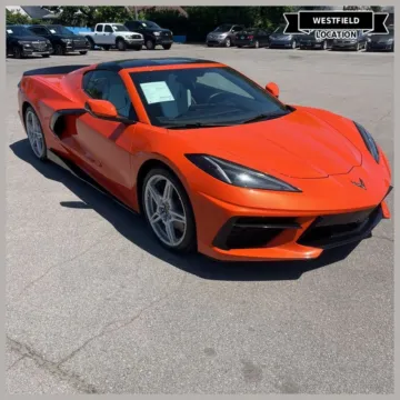 Orange 2021 Chevrolet Corvette Stingray 1LT for sale in Westfield, IN