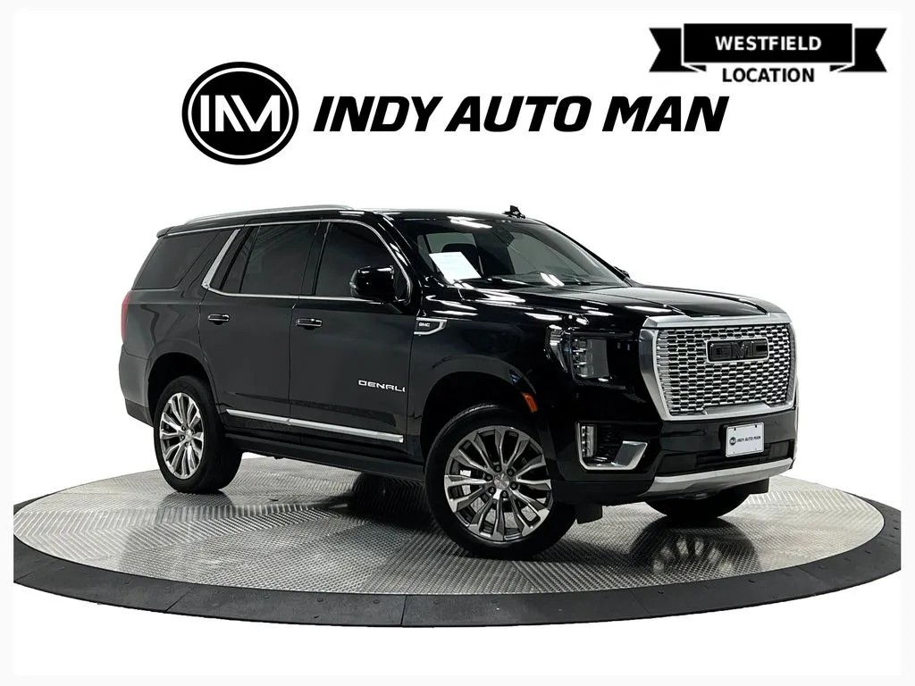 Black 2021 GMC Yukon Denali for sale in Westfield, IN