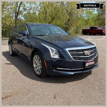 Blue 2017 Cadillac ATS 2.0L Turbo Luxury for sale in Westfield, IN