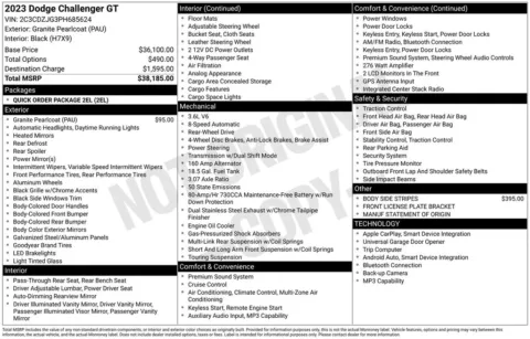 Photos of 2023 Dodge Challenger GT for sale in Westfield, IN at Indy Auto Man - Westfield