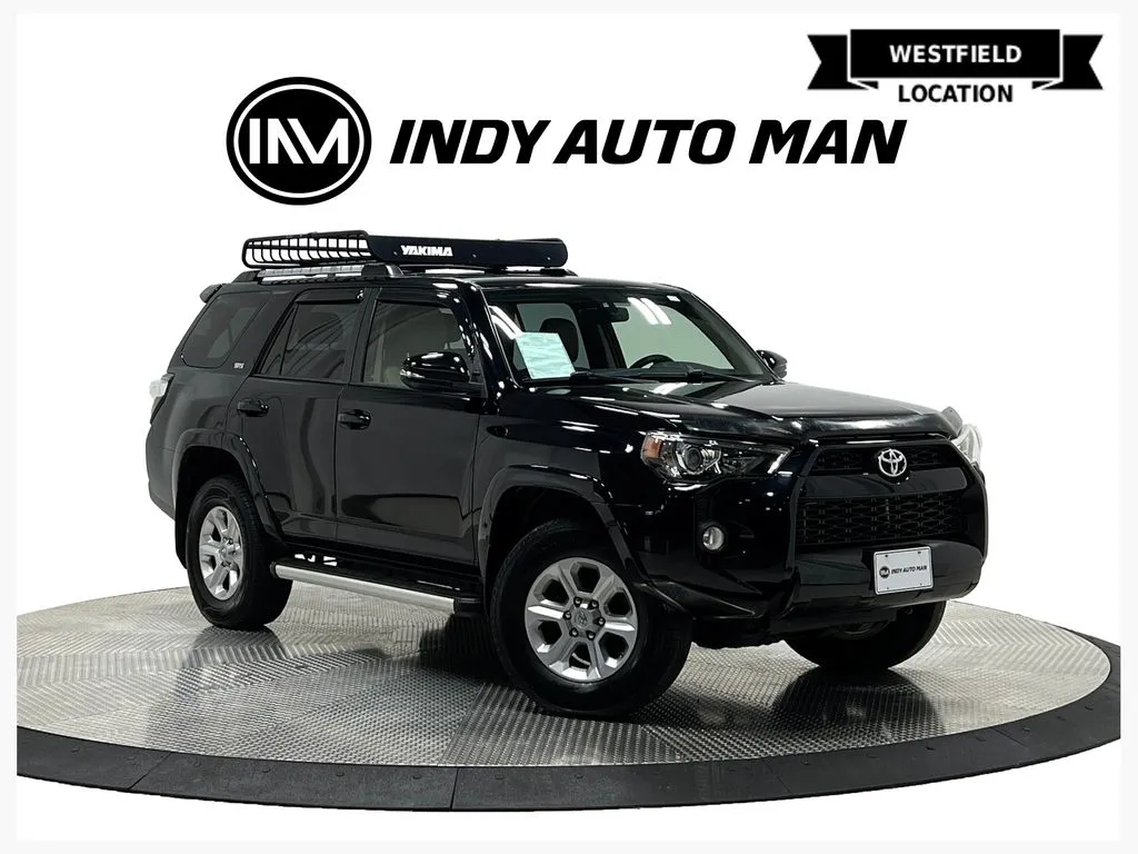 Black 2019 Toyota 4Runner SR5 Premium for sale in Westfield, IN