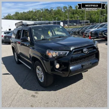 Black 2019 Toyota 4Runner SR5 Premium for sale in Westfield, IN