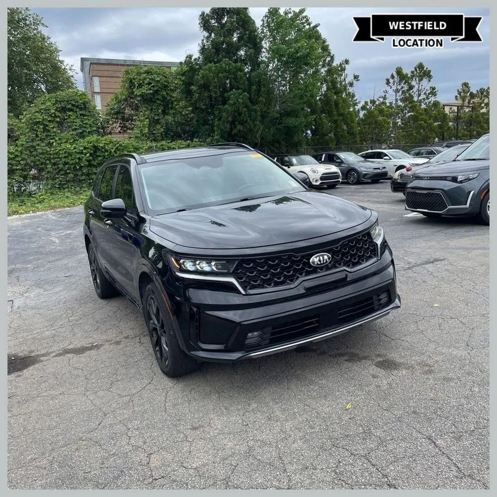 Black 2021 Kia Sorento SX for sale in Westfield, IN