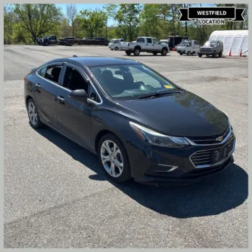 Black 2016 Chevrolet Cruze Premier for sale in Westfield, IN