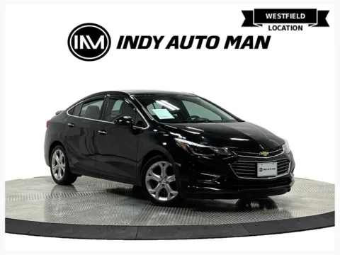 Black 2016 Chevrolet Cruze Premier for sale in Westfield, IN