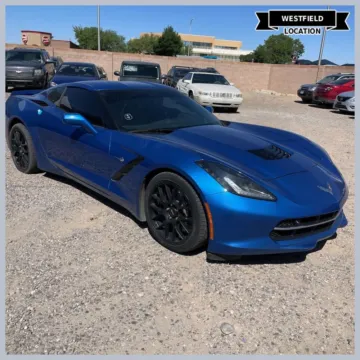 Blue 2016 Chevrolet Corvette Stingray Z51 2LT for sale in Westfield, IN