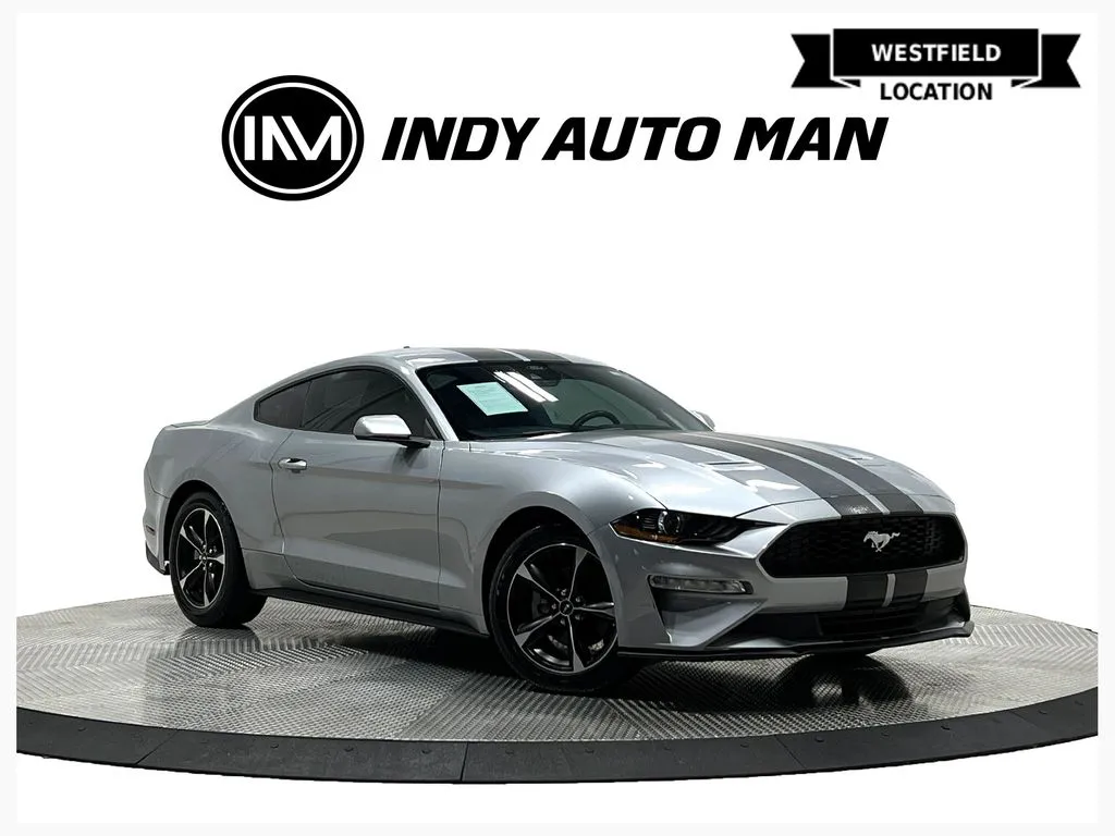 Silver 2021 Ford Mustang EcoBoost for sale in Westfield, IN