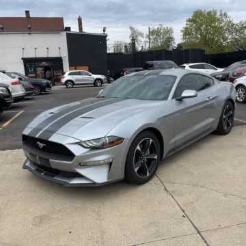 Another view of 2021 Ford Mustang EcoBoost for sale in Westfield, IN at Indy Auto Man - Westfield