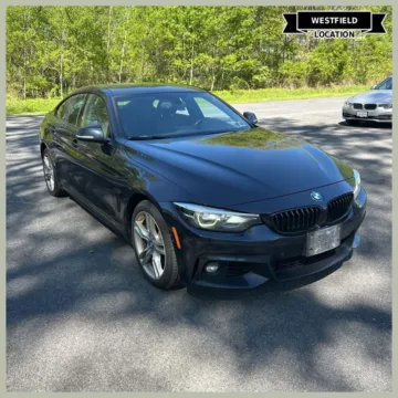 Black 2019 BMW 4 Series 440i Gran Coupe for sale in Westfield, IN