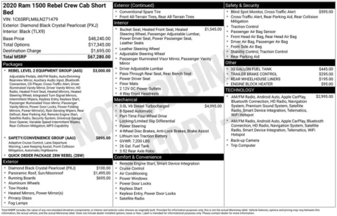 Photos of 2020 Ram 1500 Rebel for sale in Westfield, IN at Indy Auto Man - Westfield