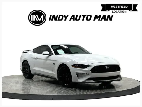 White 2019 Ford Mustang GT Premium for sale in Westfield, IN