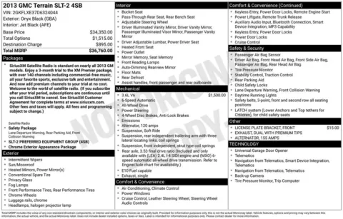 Photos of 2013 GMC Terrain SLT-2 for sale in Westfield, IN at Indy Auto Man - Westfield