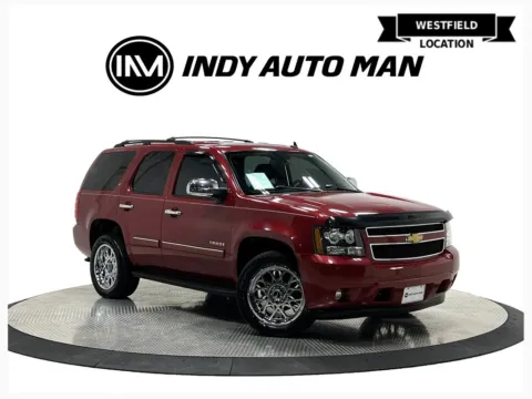 Red 2012 Chevrolet Tahoe LT for sale in Westfield, IN