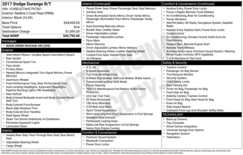 Photos of 2017 Dodge Durango R/T for sale in Westfield, IN at Indy Auto Man - Westfield
