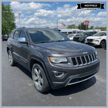 Gray 2016 Jeep Grand Cherokee Limited for sale in Westfield, IN
