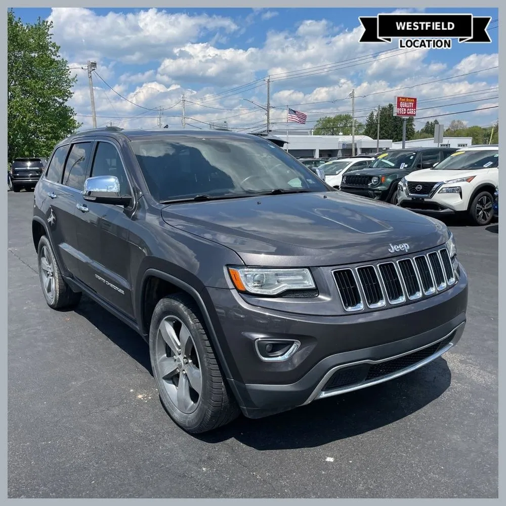 Gray 2016 Jeep Grand Cherokee Limited for sale in Westfield, IN