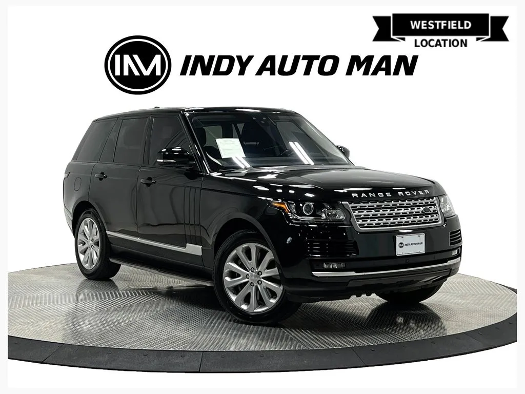 Black 2017 Land Rover Range Rover 3.0L V6 Supercharged HSE for sale in Westfield, IN