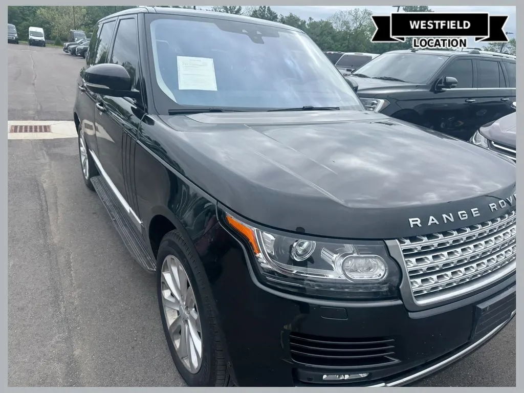 Black 2017 Land Rover Range Rover 3.0L V6 Supercharged HSE for sale in Westfield, IN