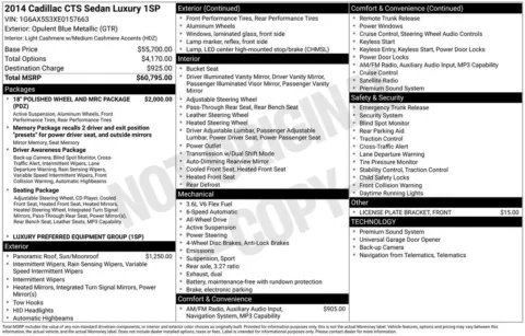 Photos of 2014 Cadillac CTS 3.6L Luxury for sale in Westfield, IN at Indy Auto Man - Westfield