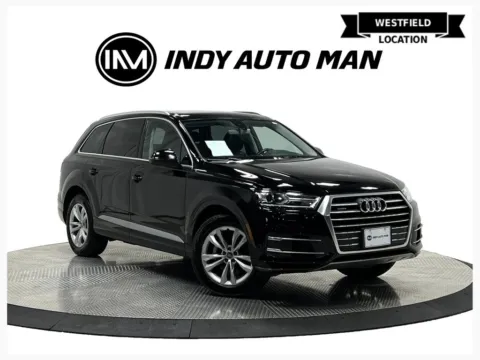 Black 2017 Audi Q7 3.0T Premium Plus quattro for sale in Westfield, IN
