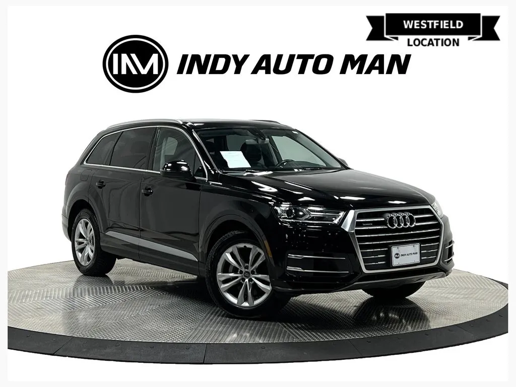 Black 2017 Audi Q7 3.0T Premium Plus quattro for sale in Westfield, IN