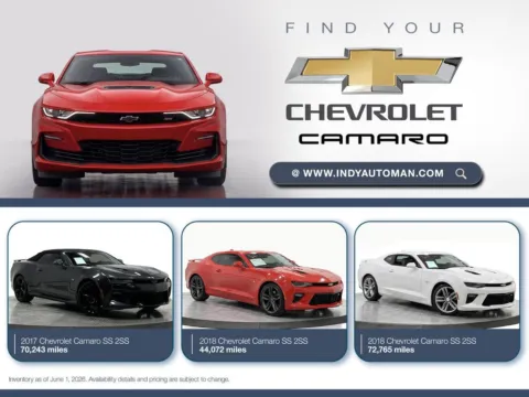 Black 2015 Chevrolet Camaro 1LT for sale in Westfield, IN