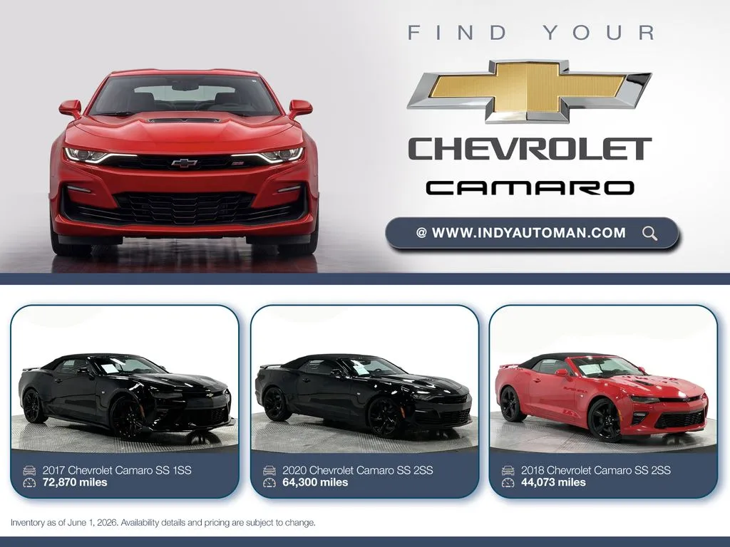 2015 Chevrolet Camaro 1LT for sale in Westfield, IN