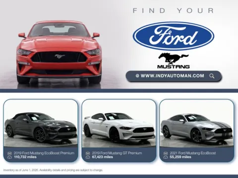 Black 2016 Ford Mustang GT Premium for sale in Westfield, IN