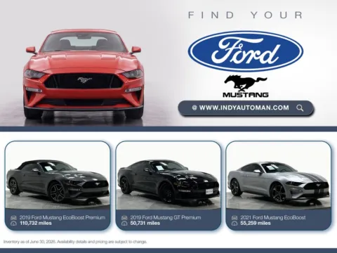 Black 2016 Ford Mustang GT Premium for sale in Westfield, IN