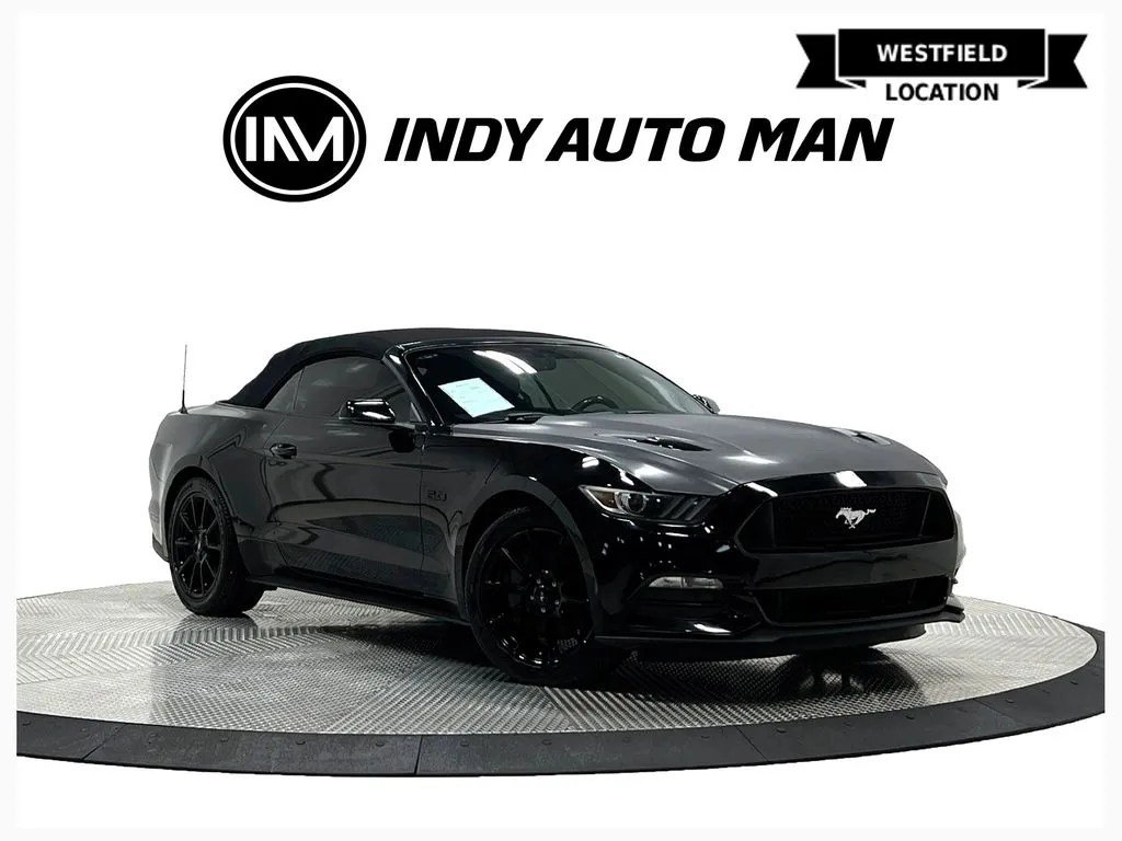 Black 2016 Ford Mustang GT Premium for sale in Westfield, IN