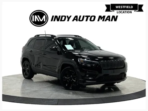Black 2019 Jeep Cherokee Latitude Plus for sale in Westfield, IN