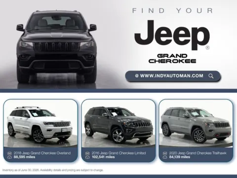 Black 2015 Jeep Grand Cherokee Limited for sale in Westfield, IN