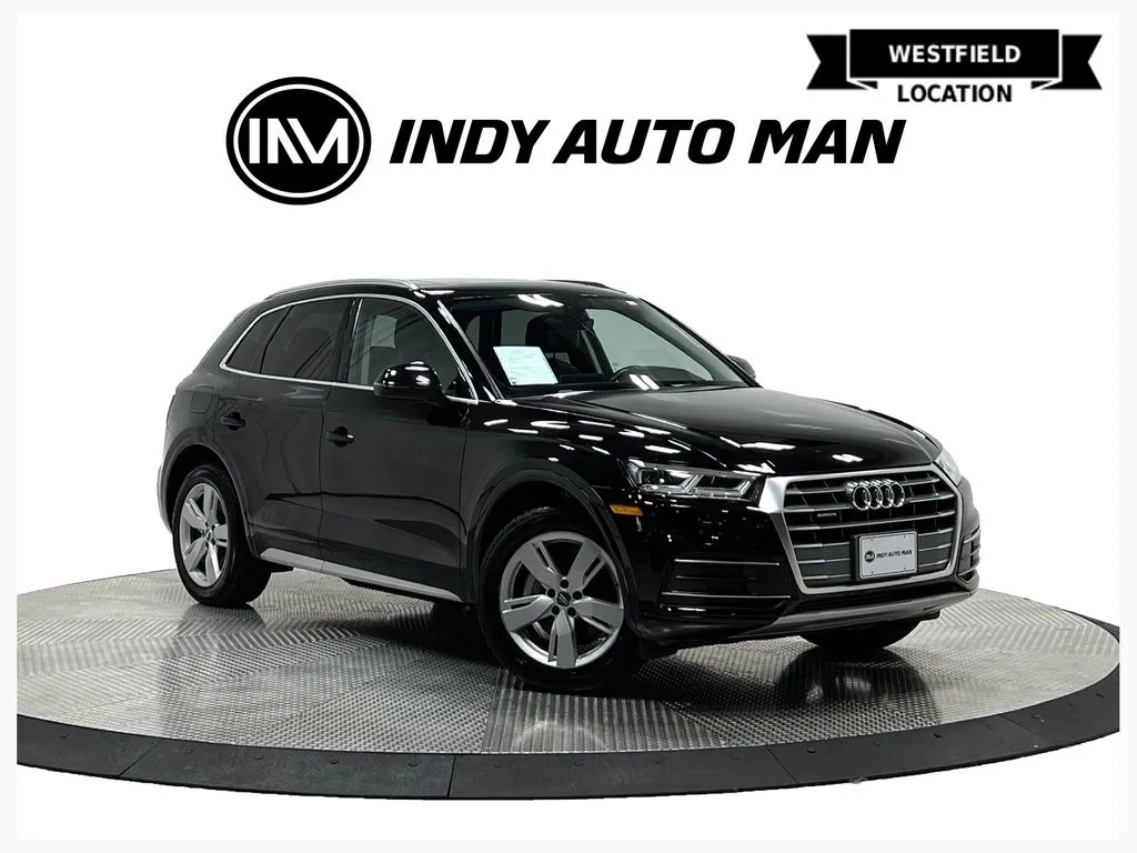 Black 2018 Audi Q5 2.0T Premium Plus quattro for sale in Westfield, IN