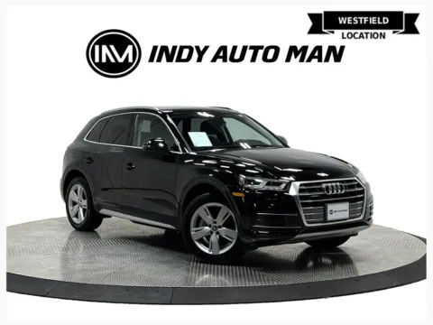Black 2018 Audi Q5 2.0T Premium Plus quattro for sale in Westfield, IN