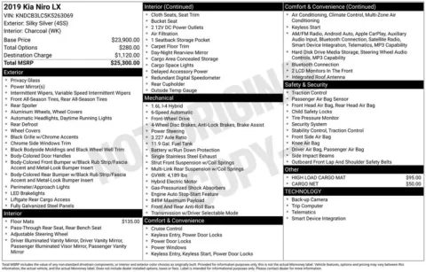 Photos of 2019 Kia Niro LX for sale in Westfield, IN at Indy Auto Man - Westfield