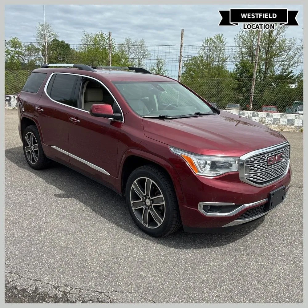 Red 2017 GMC Acadia Denali for sale in Westfield, IN