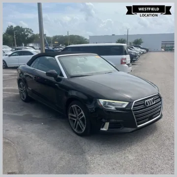 Black 2017 Audi A3 2.0T Premium FrontTrak for sale in Westfield, IN
