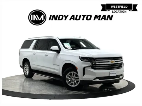 White 2022 Chevrolet Suburban LT for sale in Westfield, IN