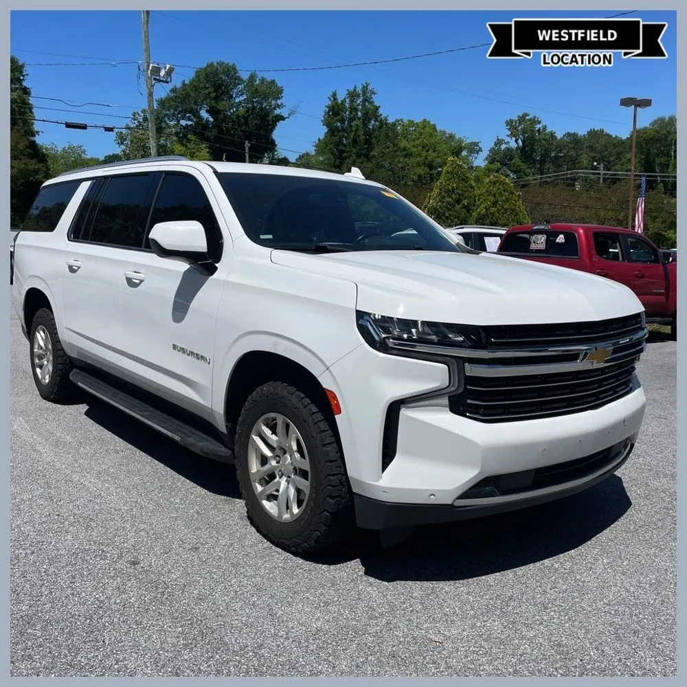 White 2022 Chevrolet Suburban LT for sale in Westfield, IN