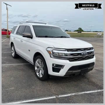 White 2022 Ford Expedition King Ranch for sale in Westfield, IN
