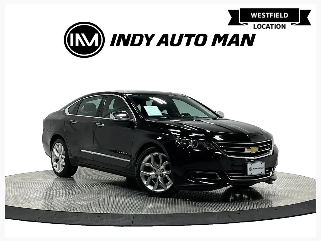 Black 2015 Chevrolet Impala LTZ 2LZ for sale in Westfield, IN