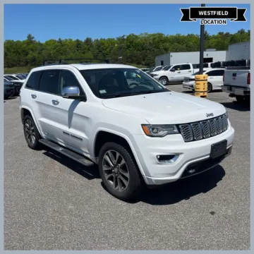 White 2018 Jeep Grand Cherokee Overland for sale in Westfield, IN