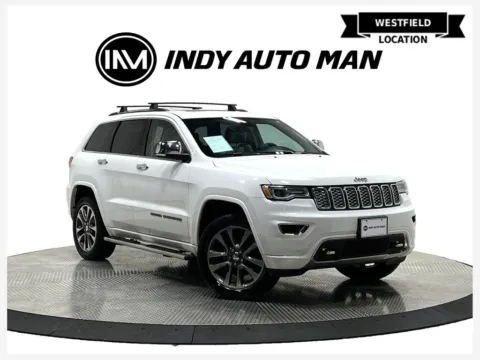 White 2018 Jeep Grand Cherokee Overland for sale in Westfield, IN